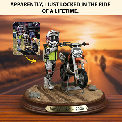 Moto Legend – Personalized Motocross Acrylic Plaque