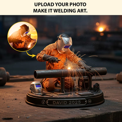 Forge Master – Personalized Welding Acrylic Plaque