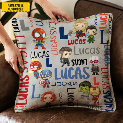 Dream Big, Little Hero – Personalized Kids Pillow