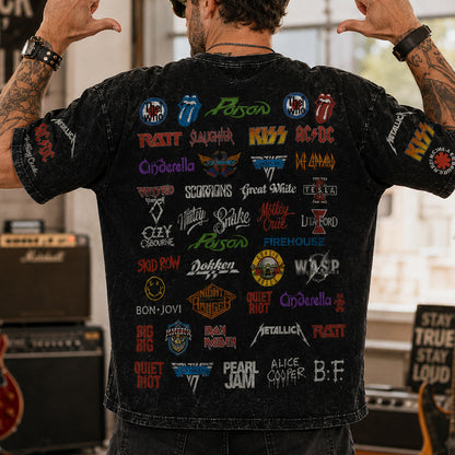 Rock Lover - Classic Legends All Over Print Shirt Version 1