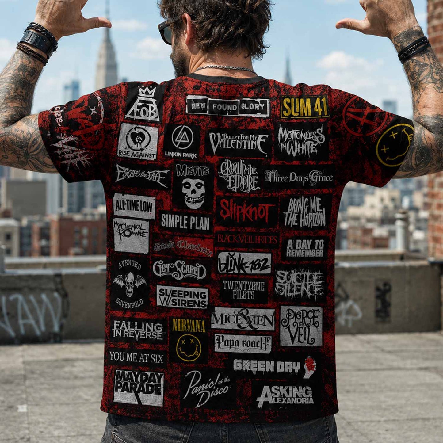 Rock Lover - Classic Legends All Over Print Shirt Version 5