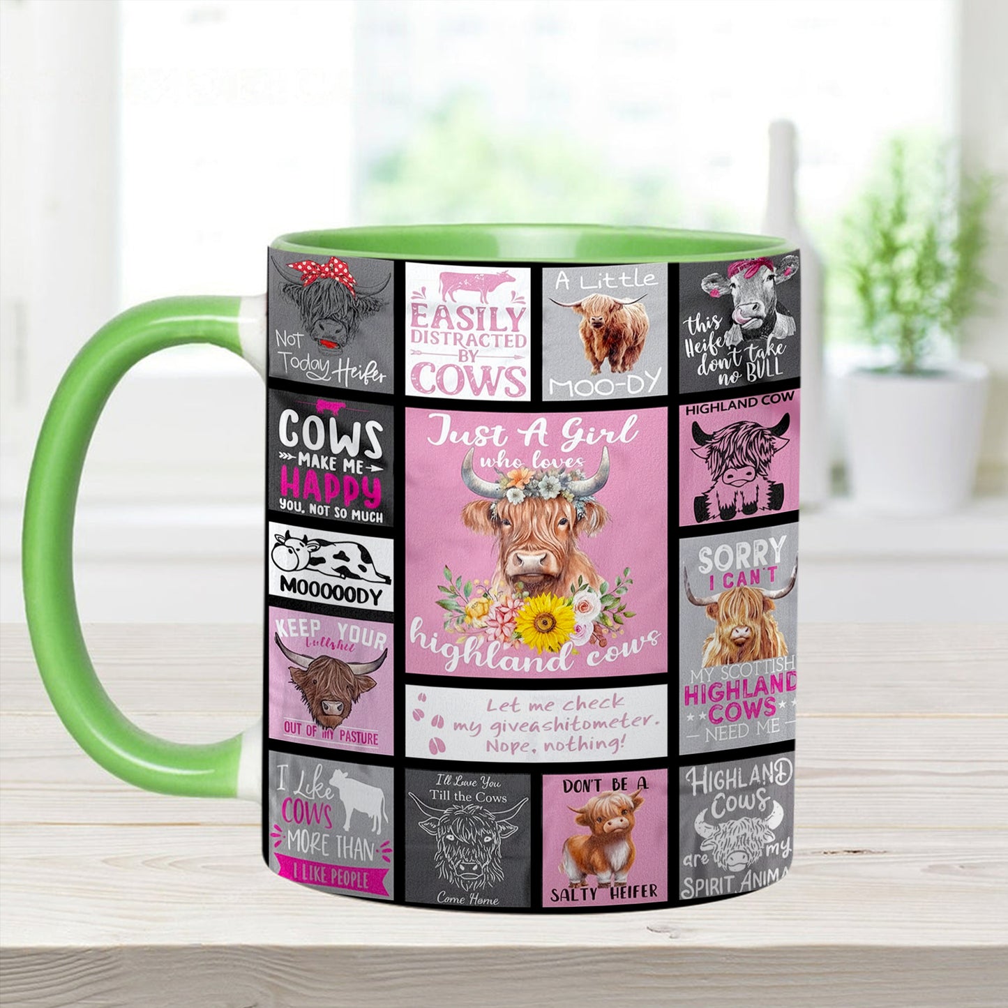 Adorable Cow Collection Accent Mug