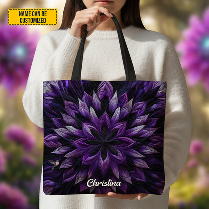 Flower Mystic - Personalized Flowers Tote Bag