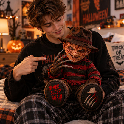 Freddy Krueger Horror Custom Shape Pillow – Creepy Halloween Collector Gift