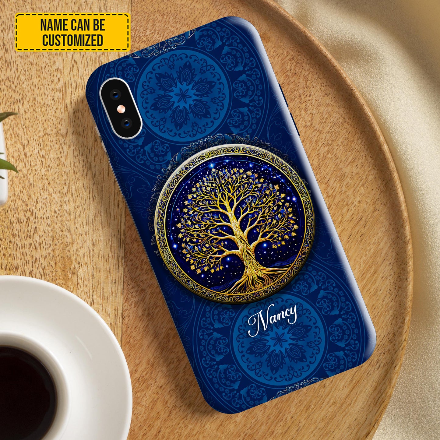 Personalized Hippie Tree Of Life Phone Case
