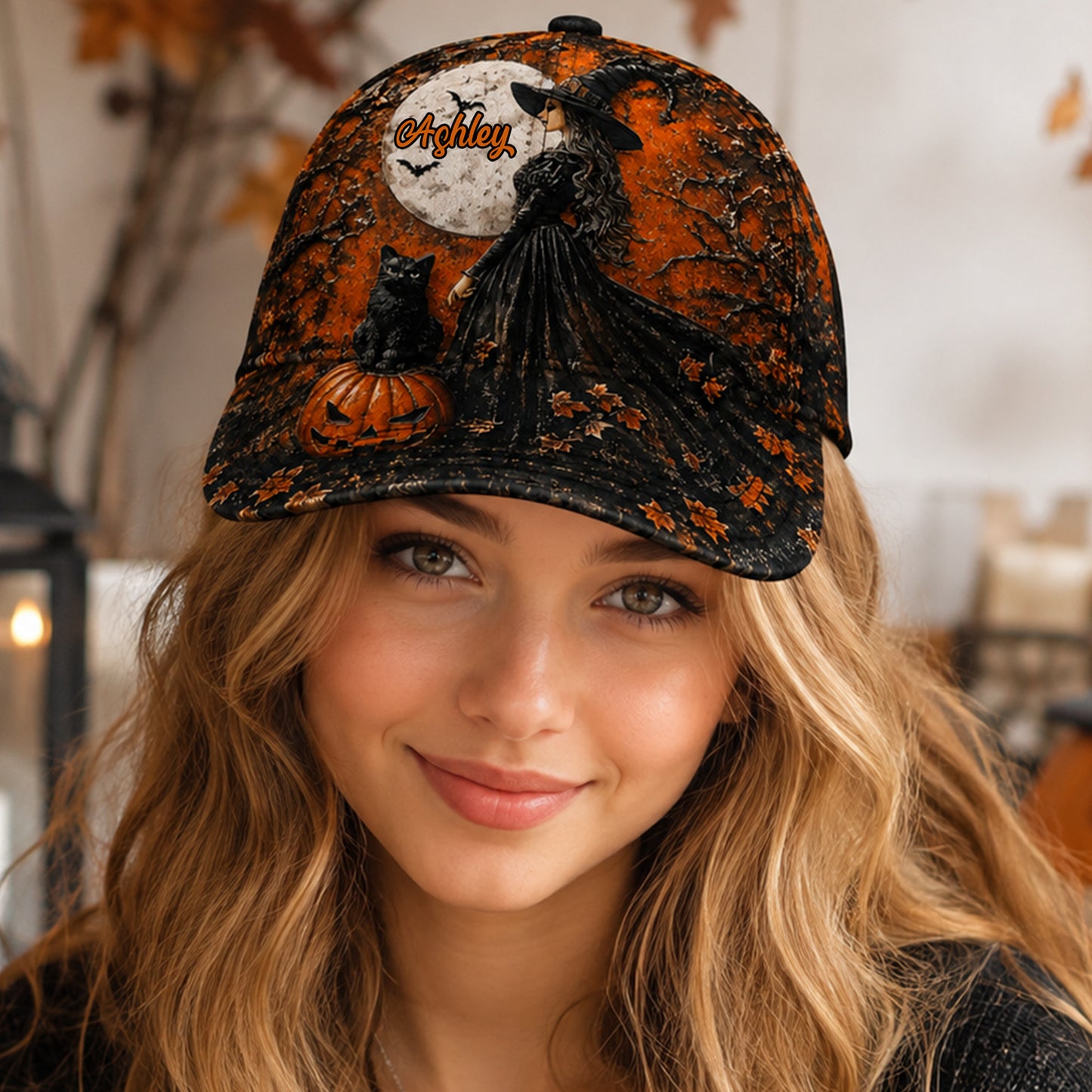 Personalized Halloween Witch Hat - Halloween Classic Cap