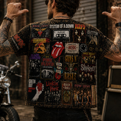 Rock Lover - Classic Legends All Over Print Shirt Version 2