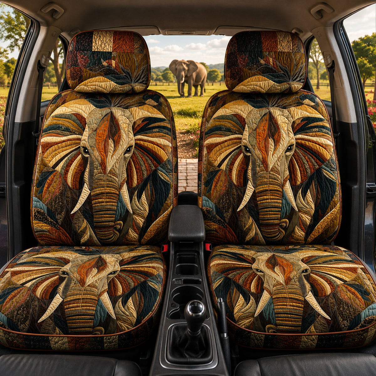 Elephant Spirit – Bohemian Car Seat Covers