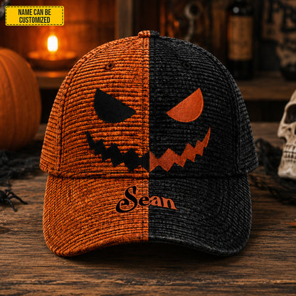 Halloween Horror Pumpkin Classic Cap Version 9