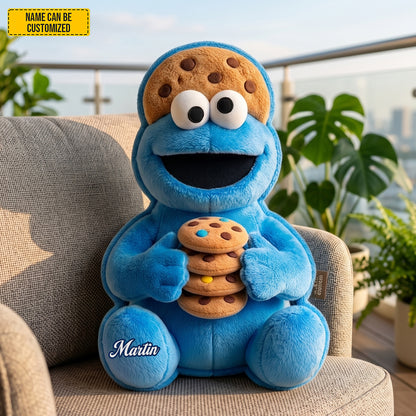 Personalized Funny Monster Custom Shaped Pillow