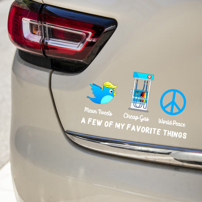 A Few Of My Favorite Things - Peace Sticker Decal