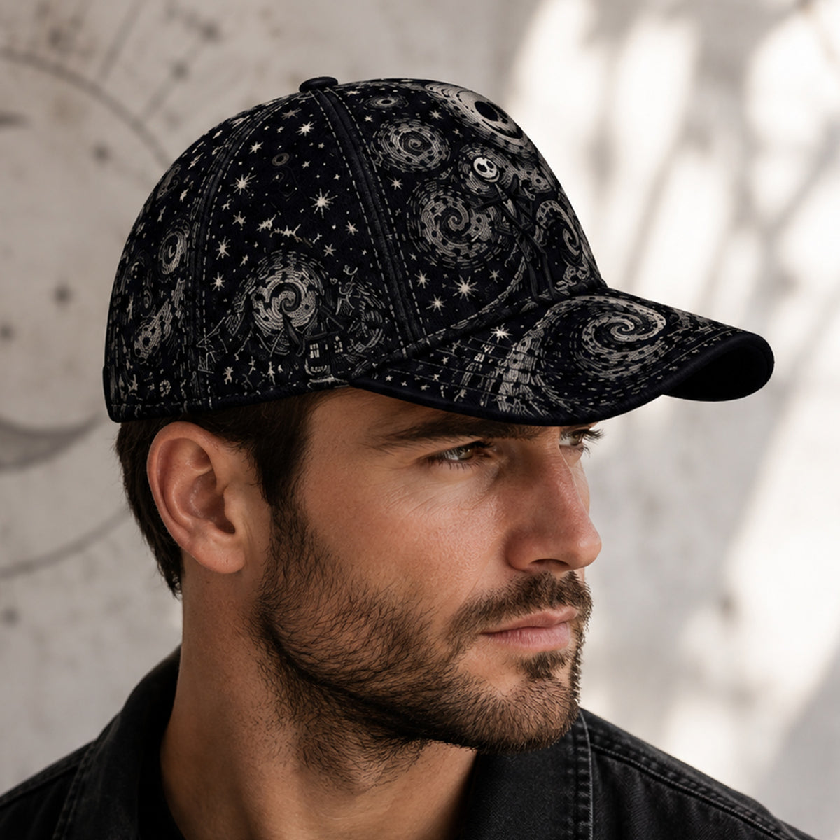 Nightmare Starry Night Hat - Gothic Halloween Classic Cap