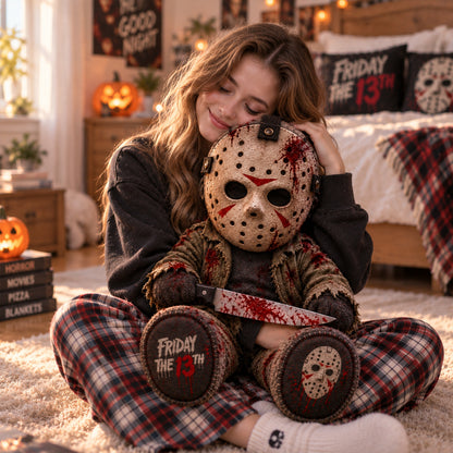 Jason Voorhees Horror Custom Shape Pillow – Creepy Halloween Collector Gift