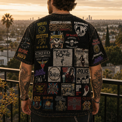 Rock Lover - Classic Legends All Over Print Shirt Version 8