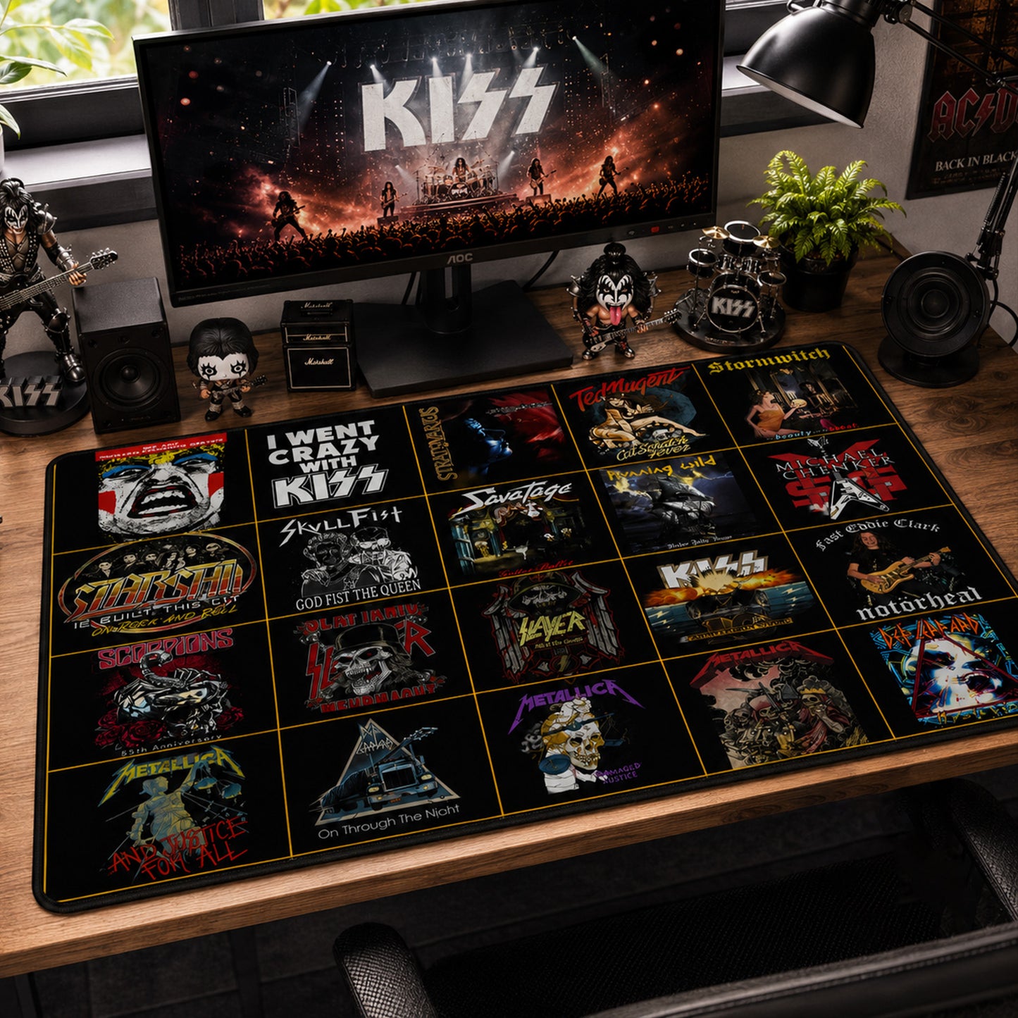 Rock Lovers – Classic Rock Legends Editions Desk Mat Version 3