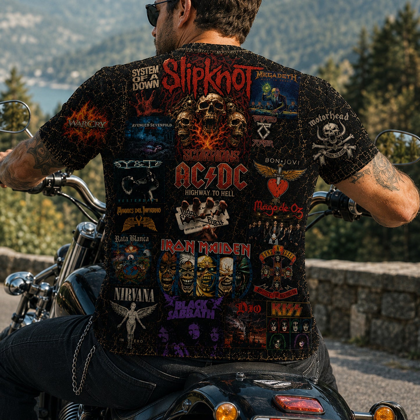 Rock Lover - Classic Legends All Over Print Shirt Version 10