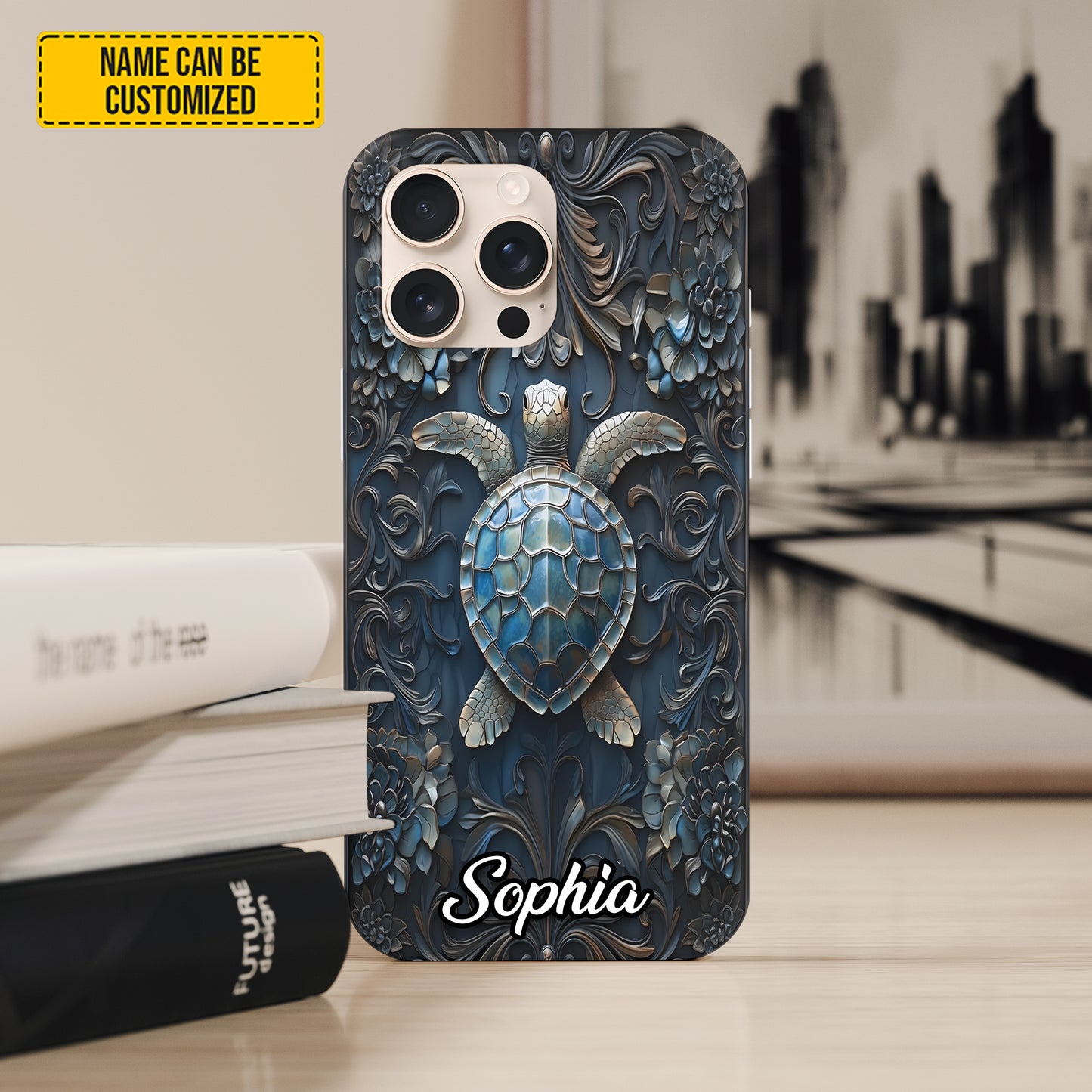 Personalized Sea Turtle Ocean Phone Case