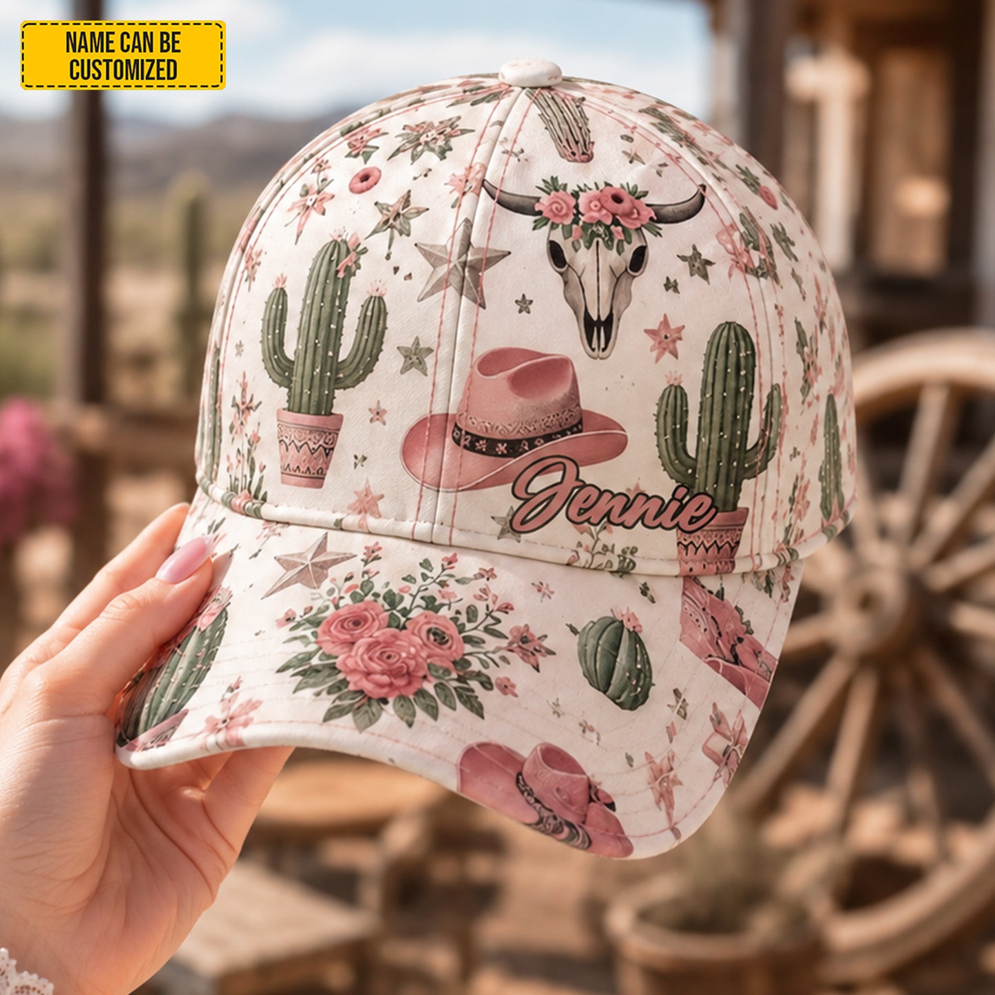 Personalized Cowgirl Western Classic Cap