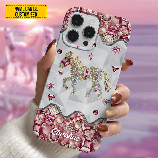 Horse Lover - Personalized Horse Phone Case