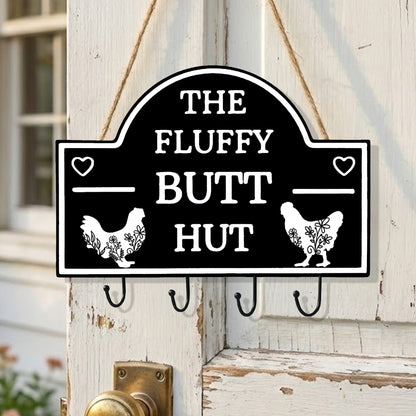 The Fluffy Butt Hut - Chicken Custom Shape Key Rack