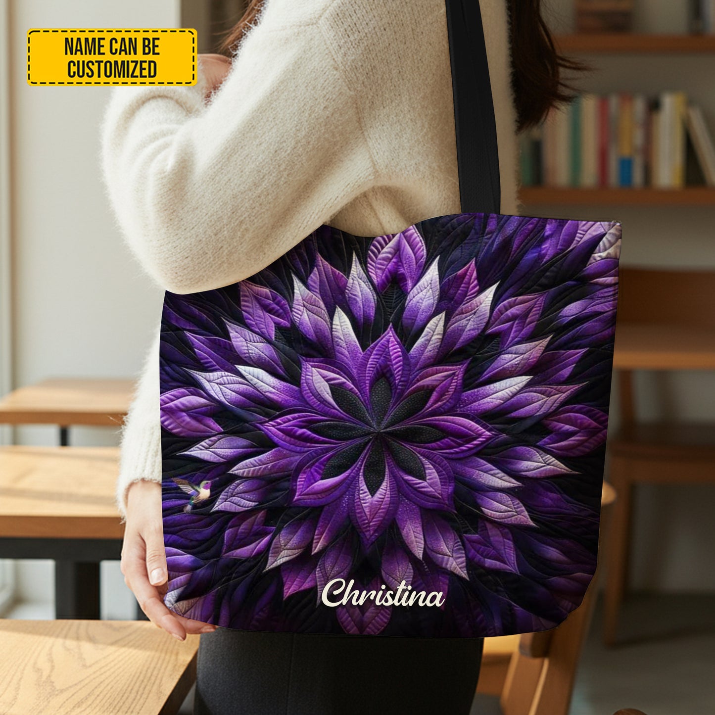 Flower Mystic - Personalized Flowers Tote Bag