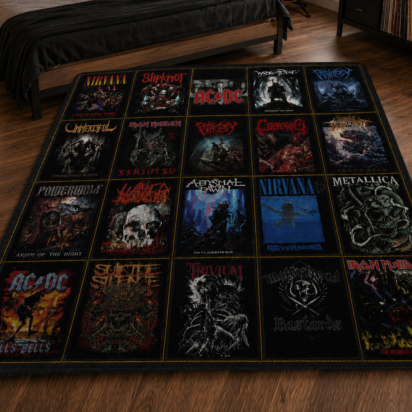 Rock Lovers - Legends Edition Area Rug Version 2