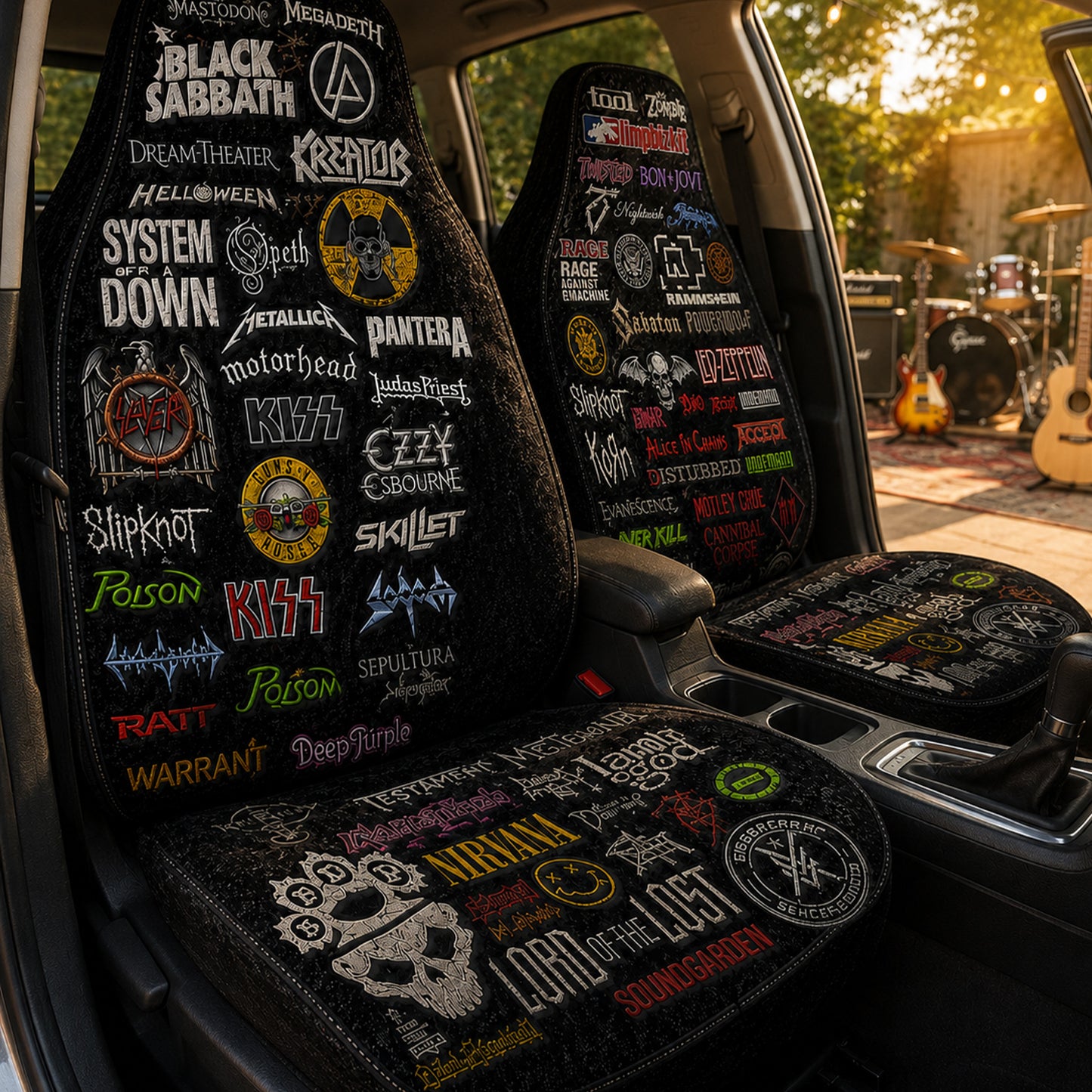Rock Legends – Rock Lovers Car Seat Covers