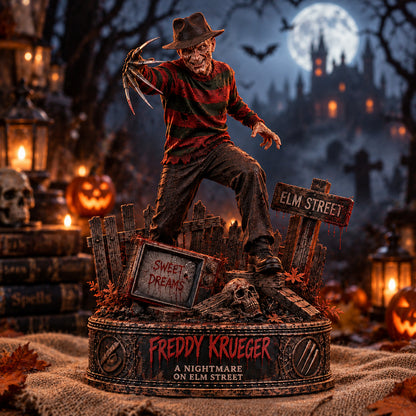 Freddy Krueger Nightmare on Elm Street Halloween - Horror Collectible Table Decor