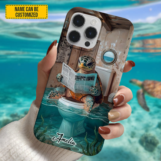 Personalized Funny Sea Turtle Phone Case