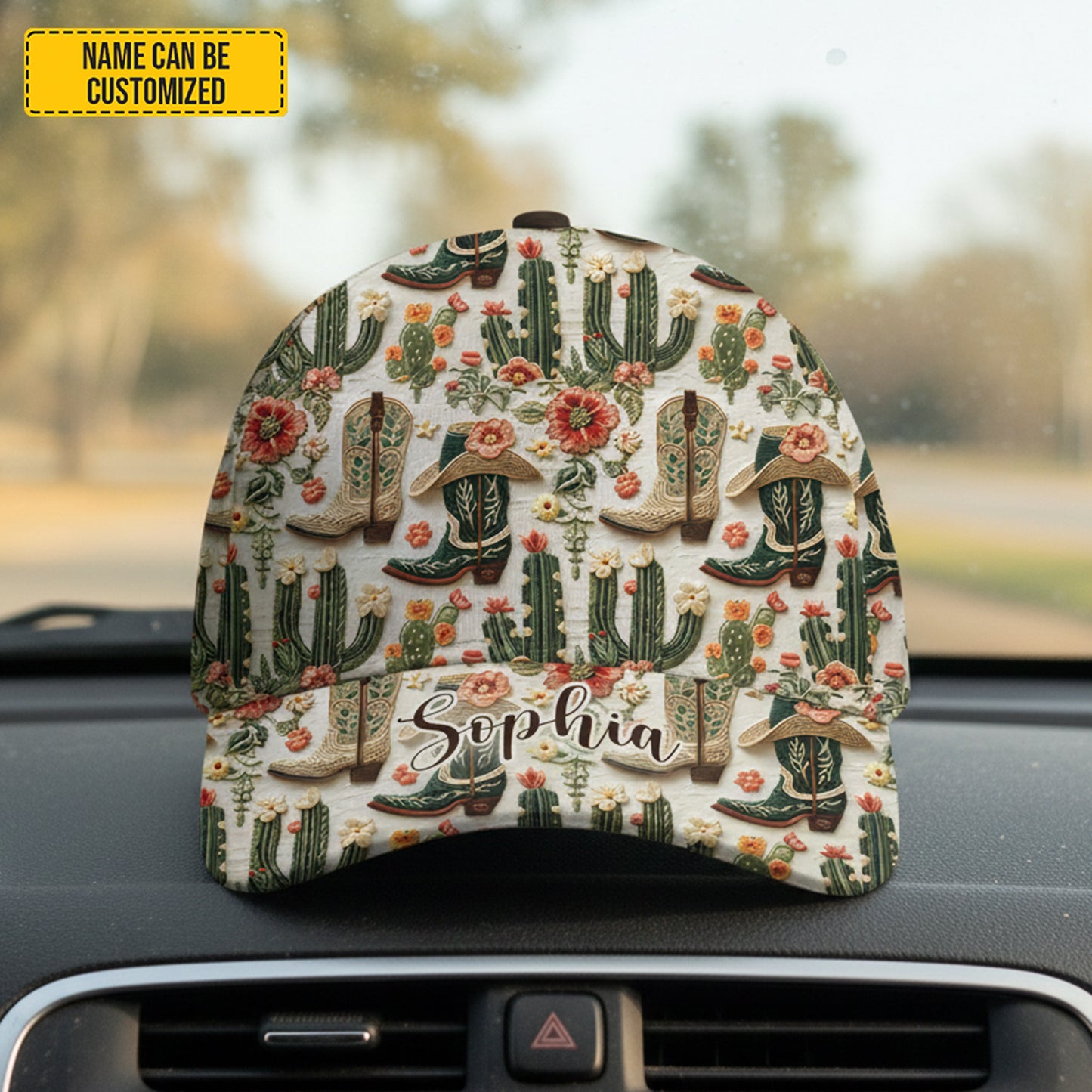 Personalized Western Cowboy Classic Cap