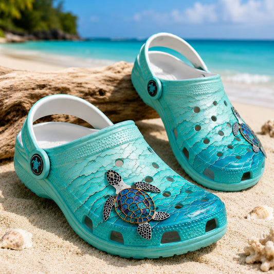 Sea Turtle Crocs – Turtle Lover Gift