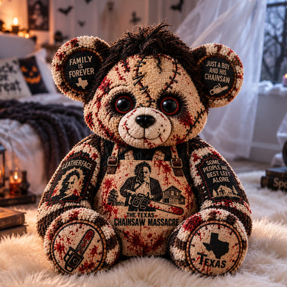 Leatherface Texas Chainsaw Horror Custom Shape Pillow  – Spooky Halloween Pillow