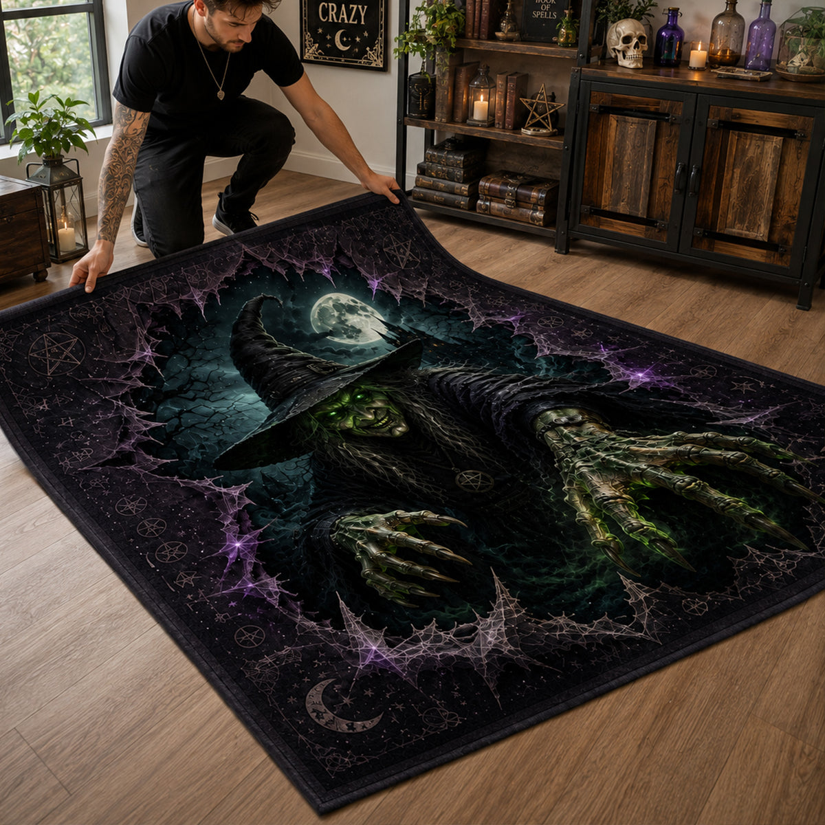 Dark Witch Area Rug