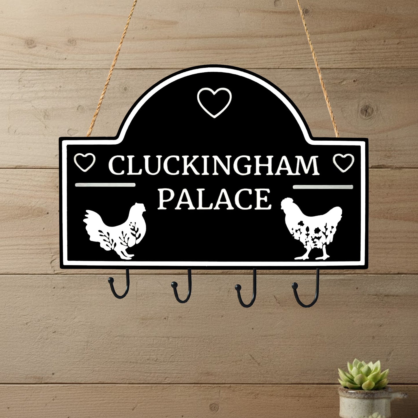 Cute Coop & Chicken Custom Shape Key Rack