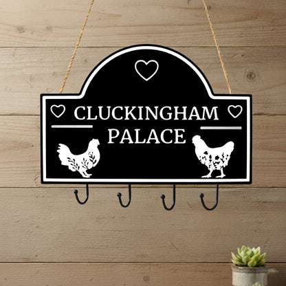 Cute Coop & Chicken Custom Shape Key Rack