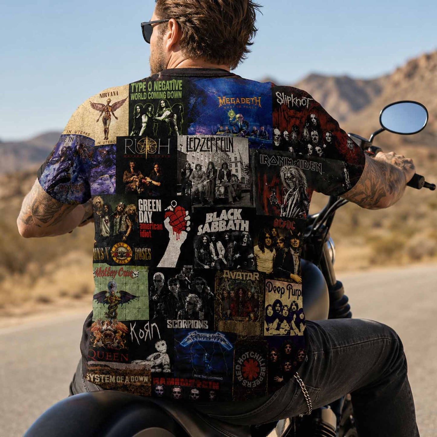 Rock Lover - Classic Legends All Over Print Shirt Version 9