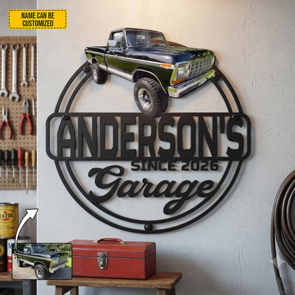 Personalized Custom Photo Classic Car Metal Sign Collection