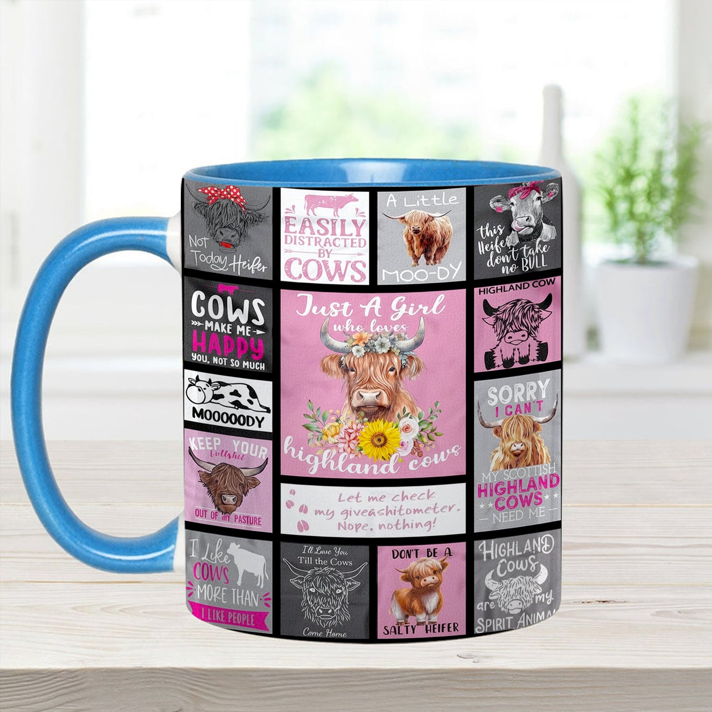 Adorable Cow Collection Accent Mug