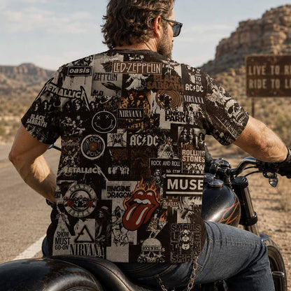 Rock Lover - Classic Legends All Over Print Shirt Version 6