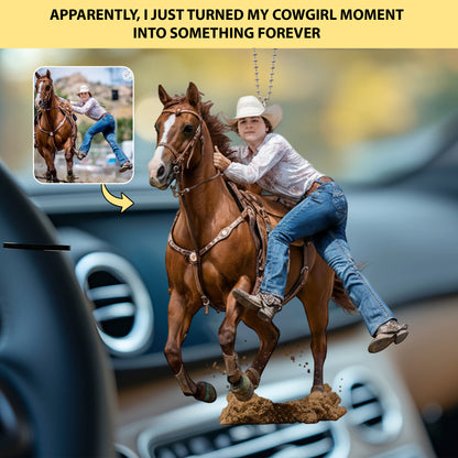 Rider Legend - Personalized Western Keychain