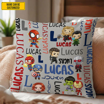 Dream Big, Little Hero – Personalized Kids Pillow
