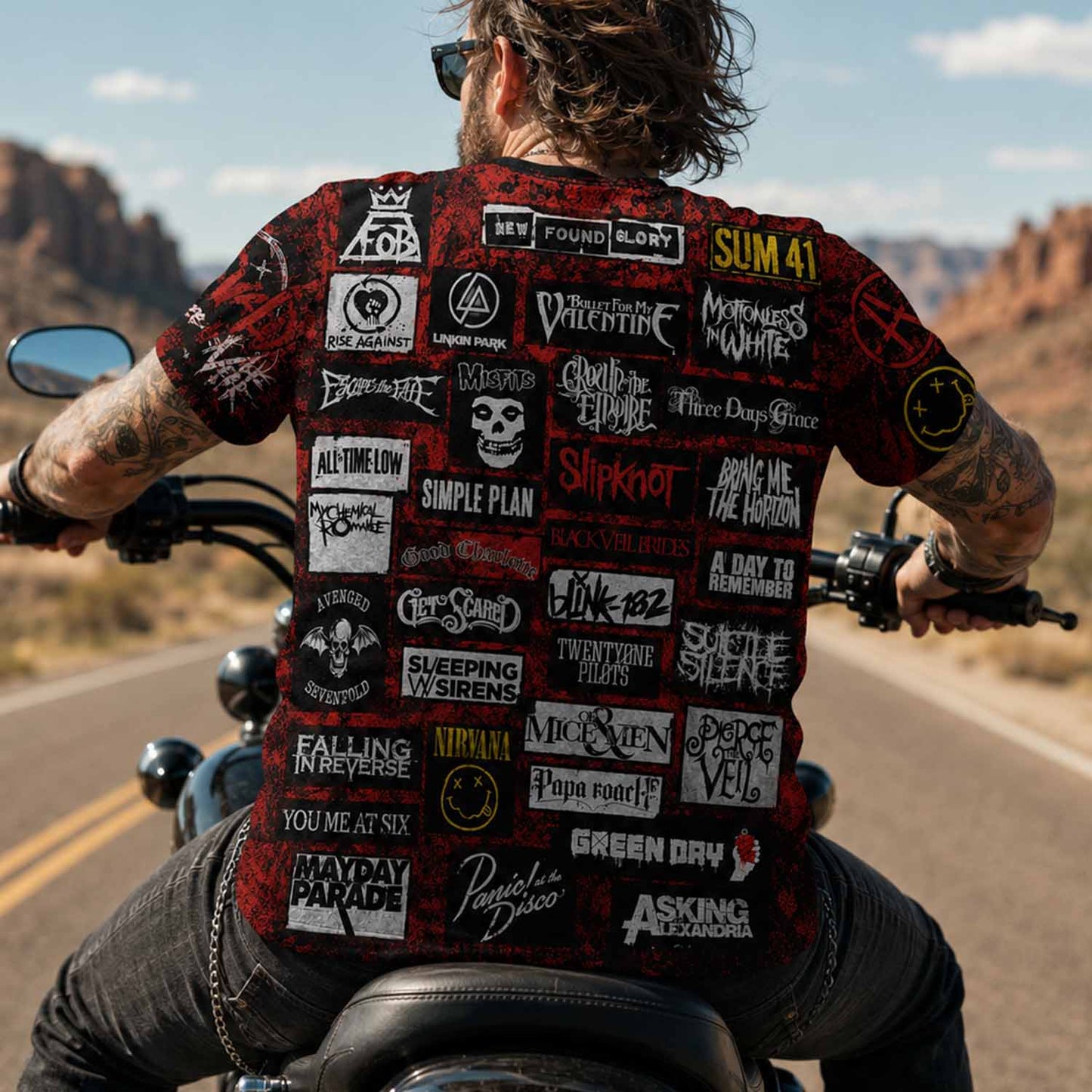 Rock Lover - Classic Legends All Over Print Shirt Version 5