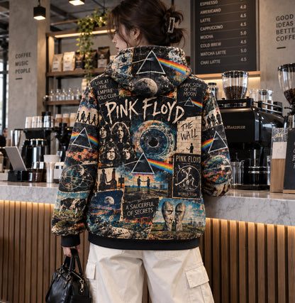 Pink Floyd Album Legacy All Over Print Hoodie