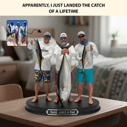 Trophy Fishing Moments – Personalized Photo Acrylic Plaque
