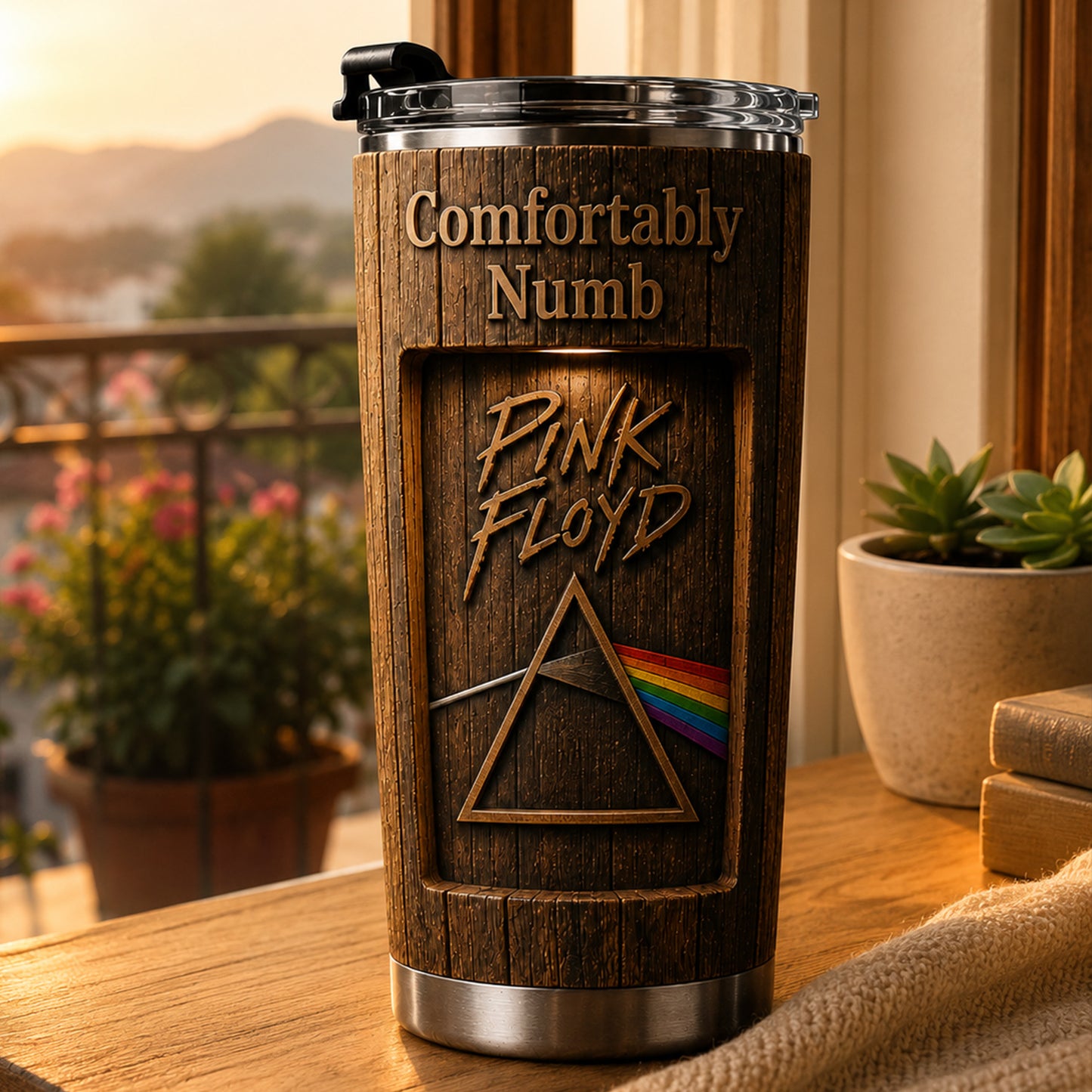 Classic Rock Memories – Vintage Pink Floyd Tumbler Version 20
