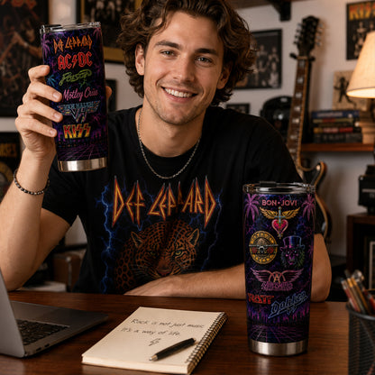 Rock Lovers - Classic Rock Legends Tumbler Version 14