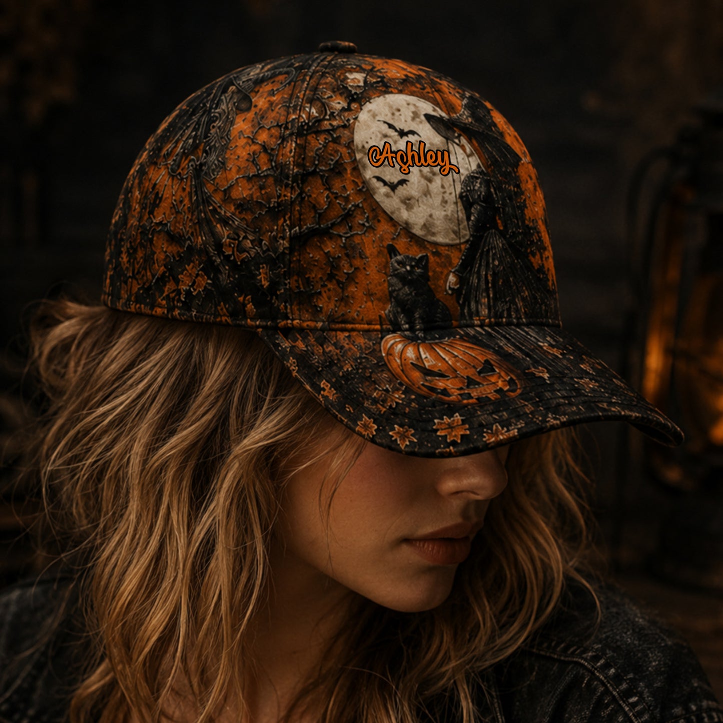 Personalized Halloween Witch Hat - Halloween Classic Cap