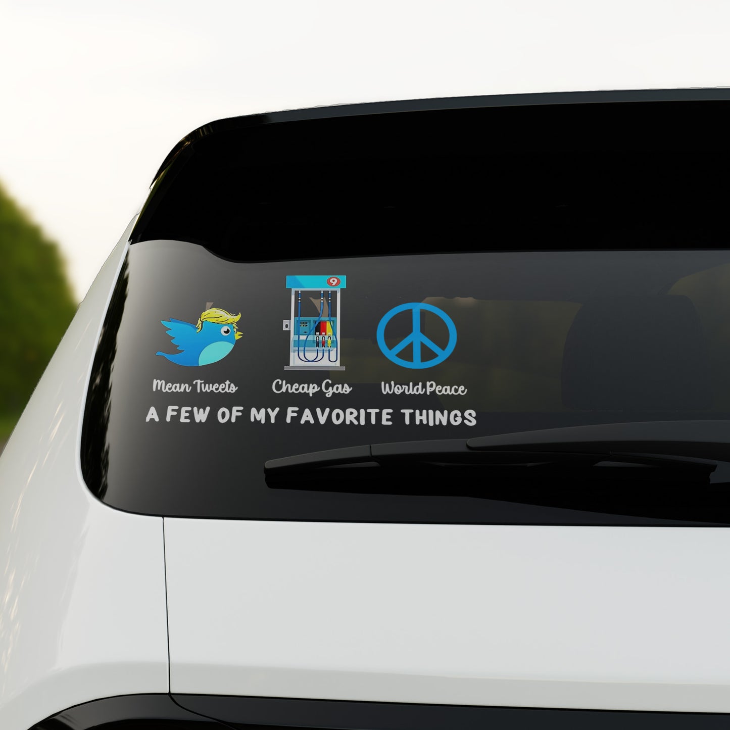 A Few Of My Favorite Things - Peace Sticker Decal