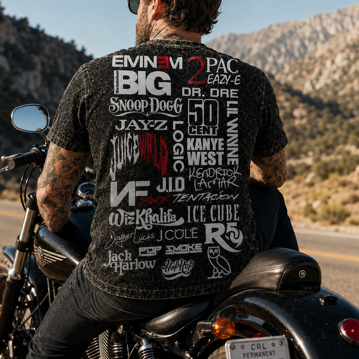 Rap Lover - Classic Legends All Over Print Shirt Version 1