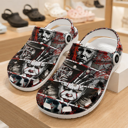 Horror Icons Halloween Crocs